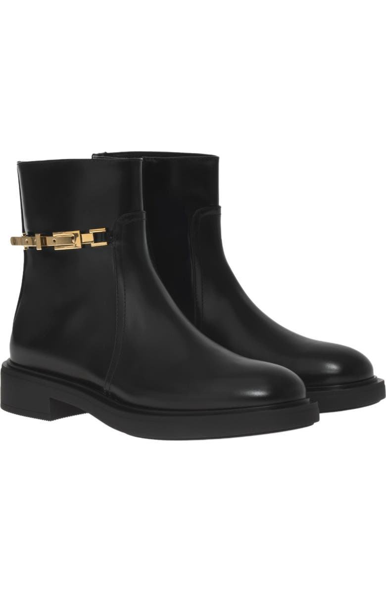 Gianvito Rossi Martine Biker Bootie, Alternate, color,