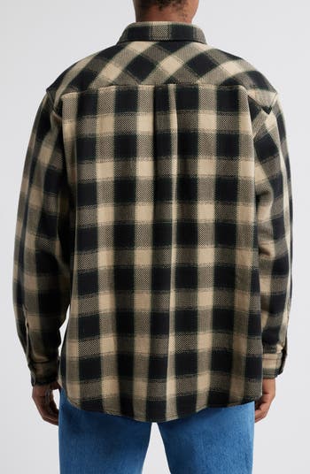 極美品 cantate 22AW Buffalo Check Overshirt kink