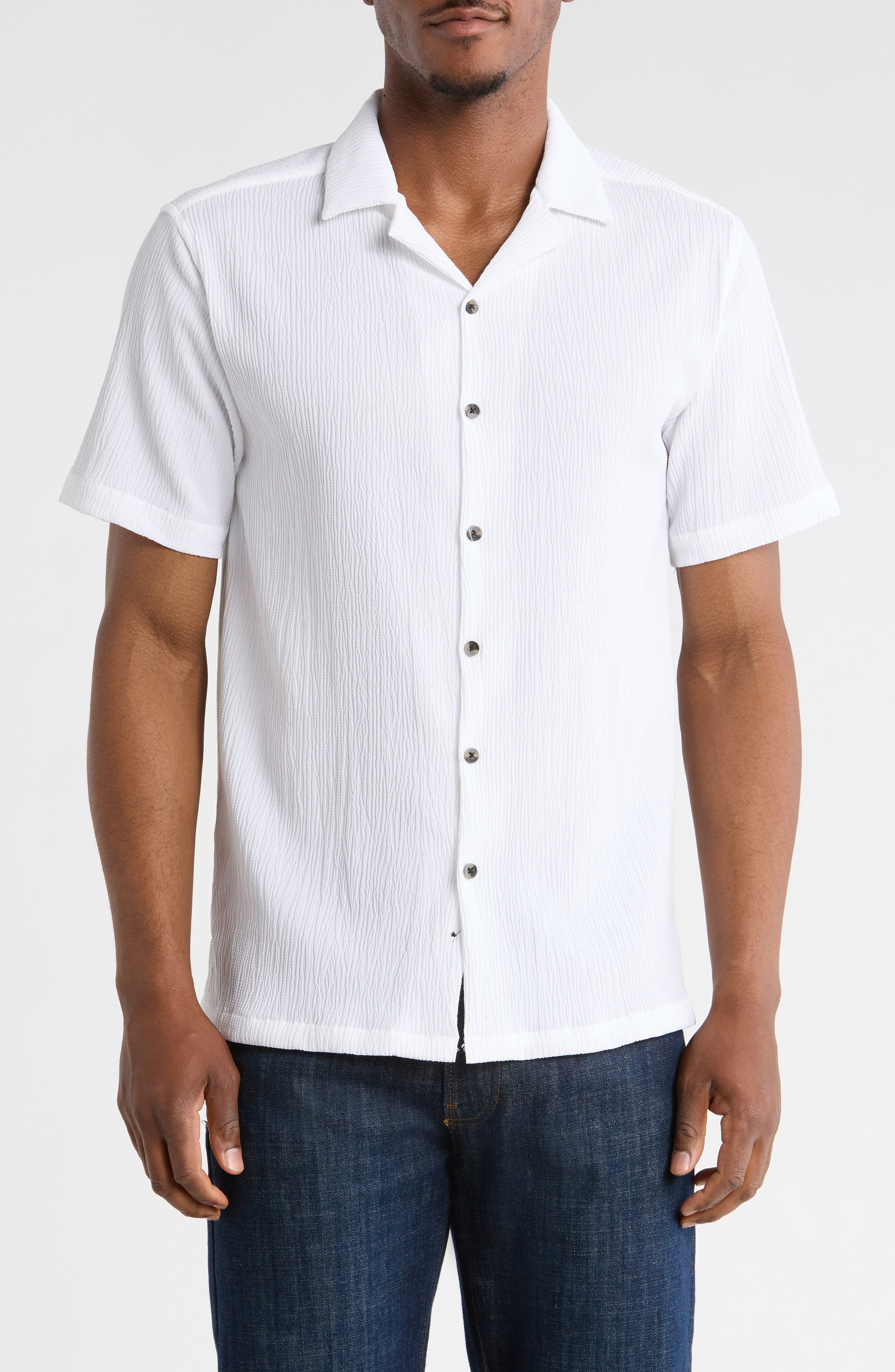 T.R. PREMIUM Relaxed Fit Camp Shirt
