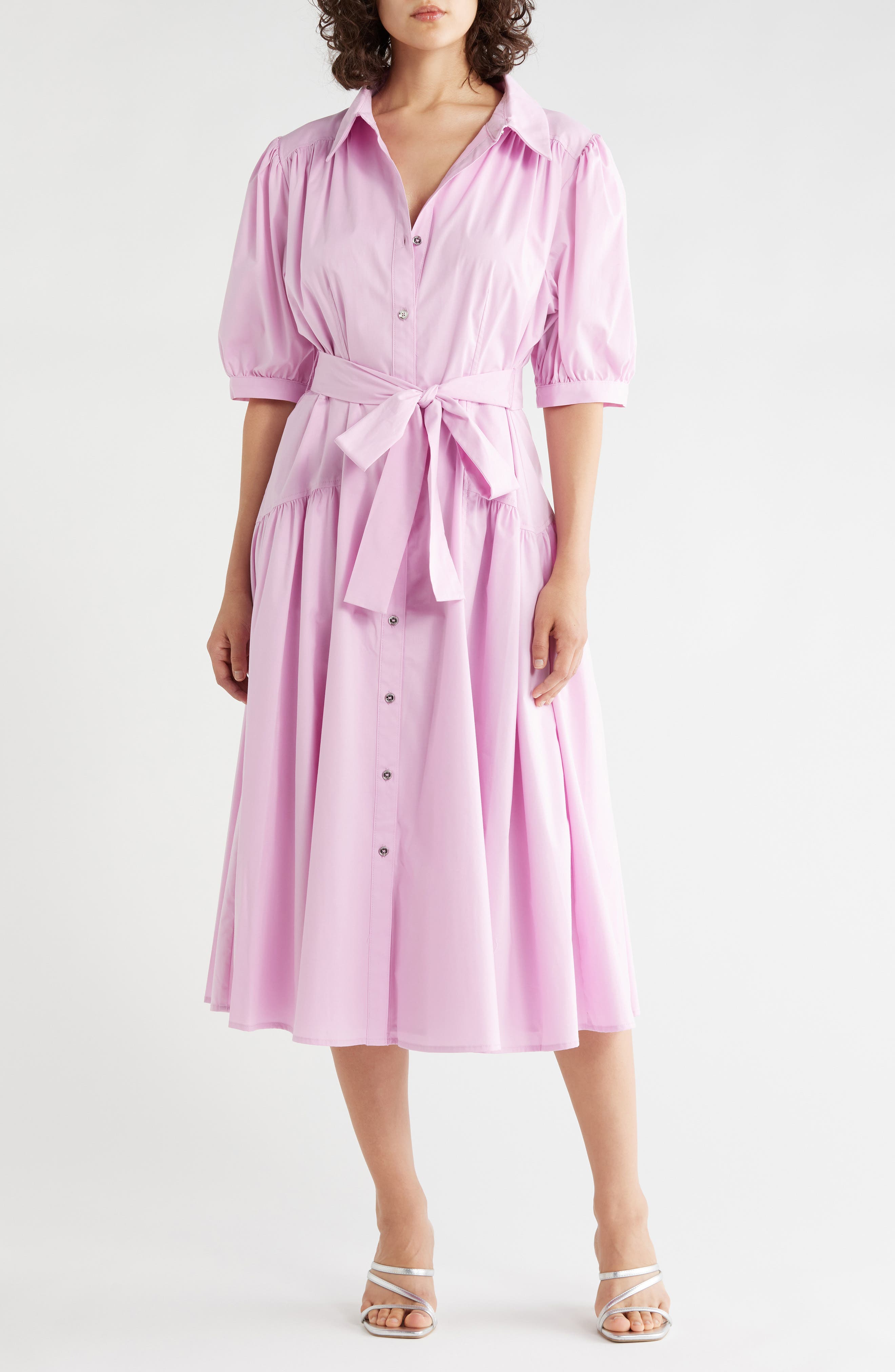 Drop Waist Midi Dress