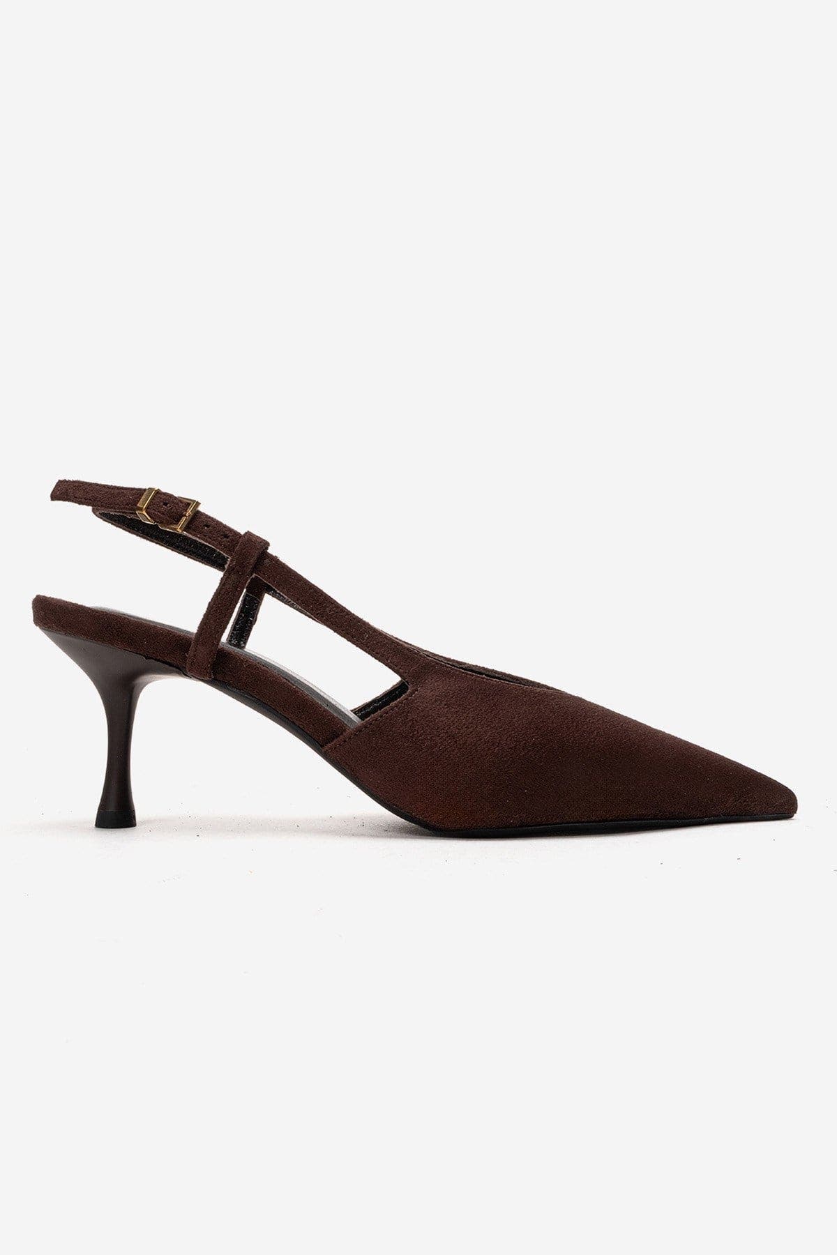 Irena Pointed Toe Pump, Alternate, color, Brown Suede