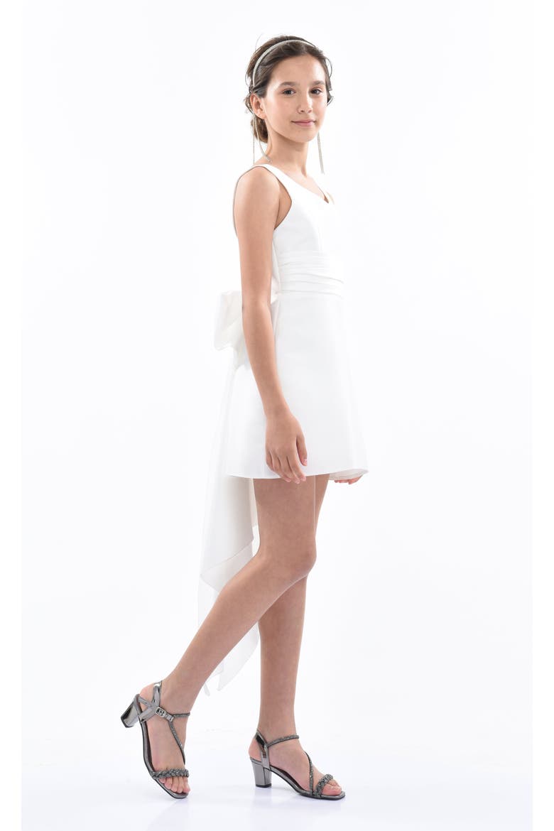 Isabel Dress, Alternate, color, White