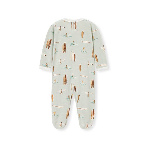 Milkbarn Zipper Footed Romper