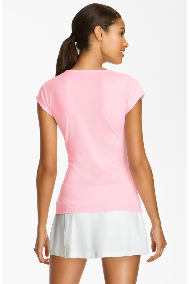 'Pure' Tennis Top, Alternate, color, LIQUID PINK