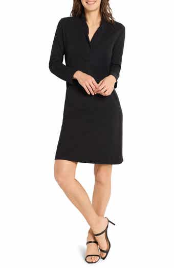 NIC+ZOE Ruffled Long Sleeve Knit Dress