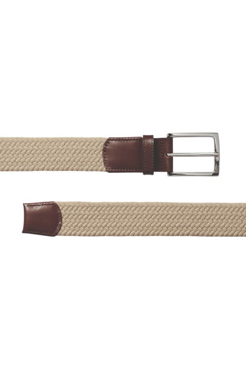 Charles Tyrwhitt Casual Stretch Belt In Neutral