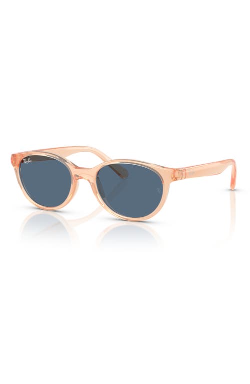 Ray Ban Ray-ban Kids' 45mm Oval Sunglasses In Dark Blue