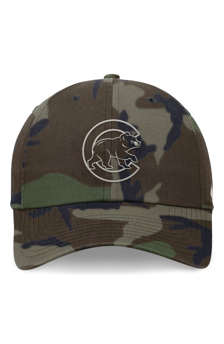 Nike Men's Nike Camo Chicago Cubs Club Adjustable Hat, Alternate, color, Camo