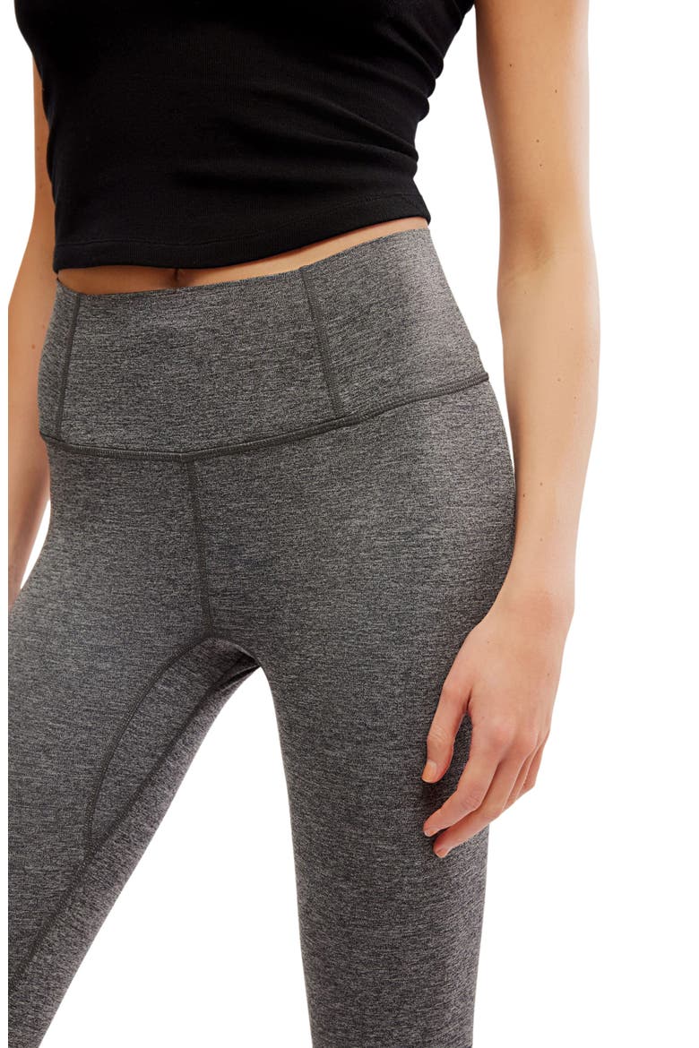 FP Movement Never Better Heathered Leggings, Alternate, color, BLACK HEATHER