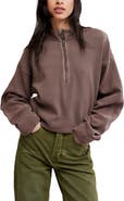 Free People Celeste Quarter-Zip Pullover