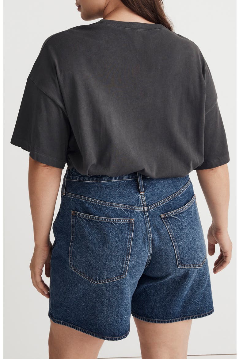 Garment-Dyed Oversize Cotton Pocket T-Shirt, Alternate, color, BLACK COAL