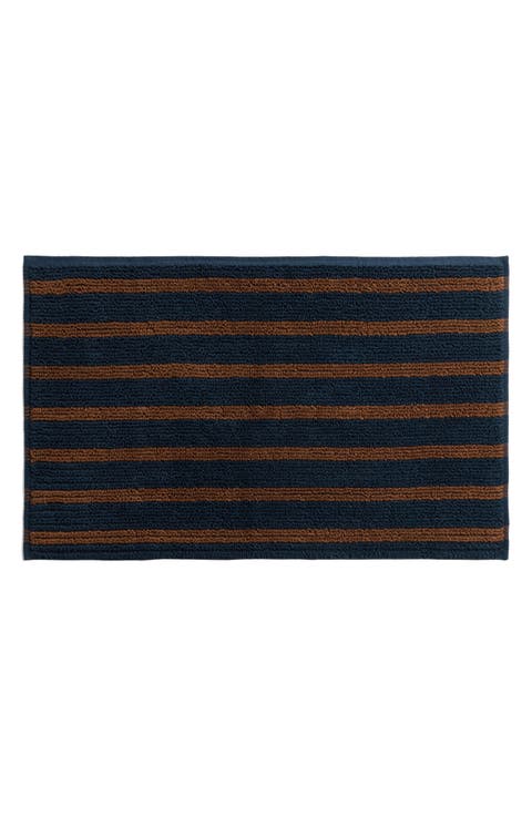 Organic Resort Stripe Tub Mat