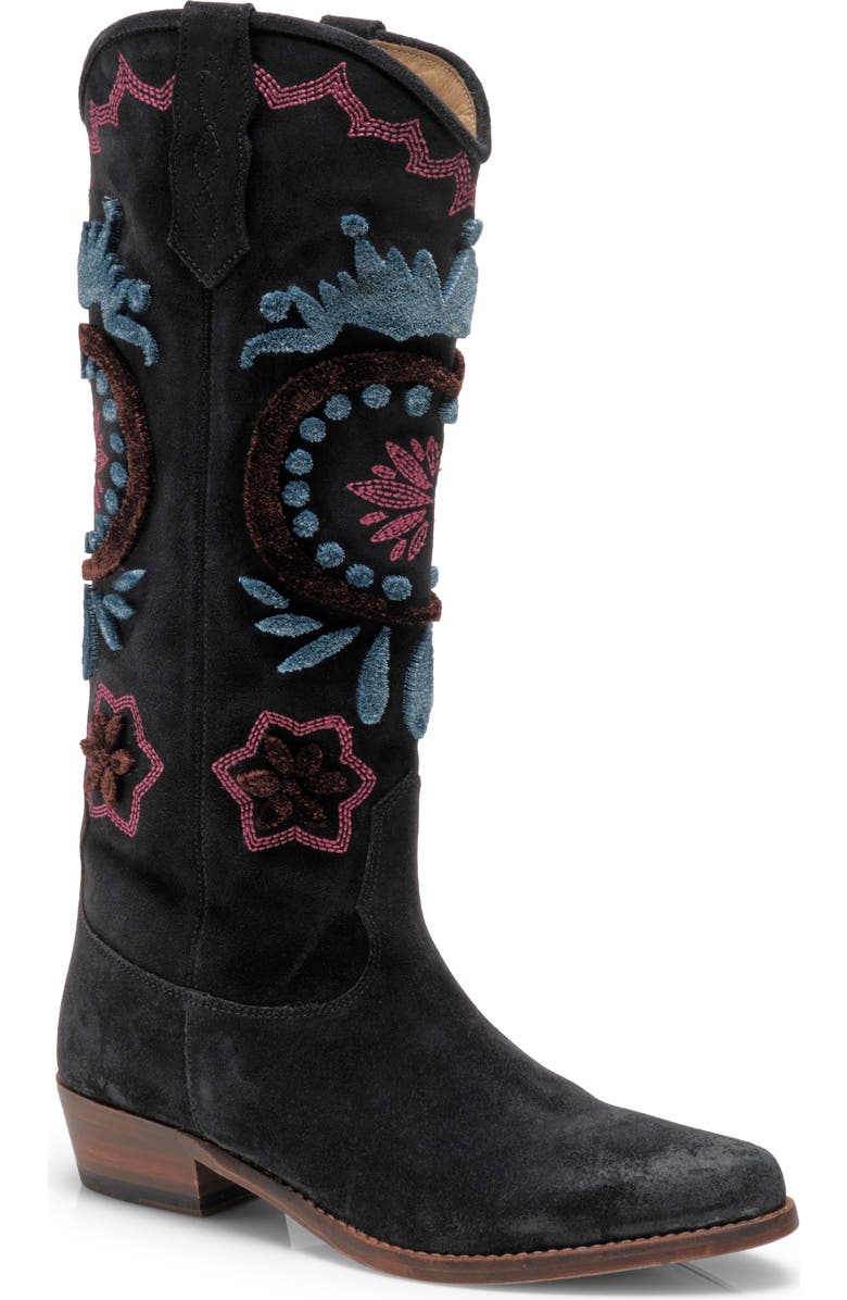 Free People Roundhouse Stitch Knee High Boot, Main, color,