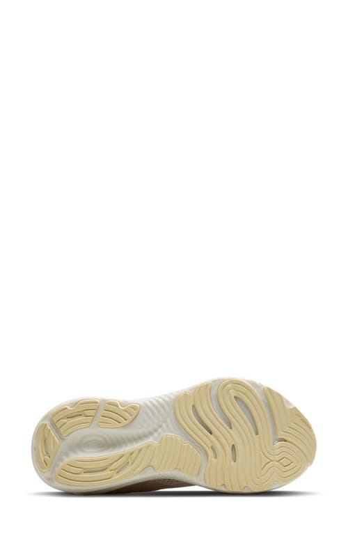 Brooks Glycerin 22 Running Shoe In Almond Peach/london Fog/almond