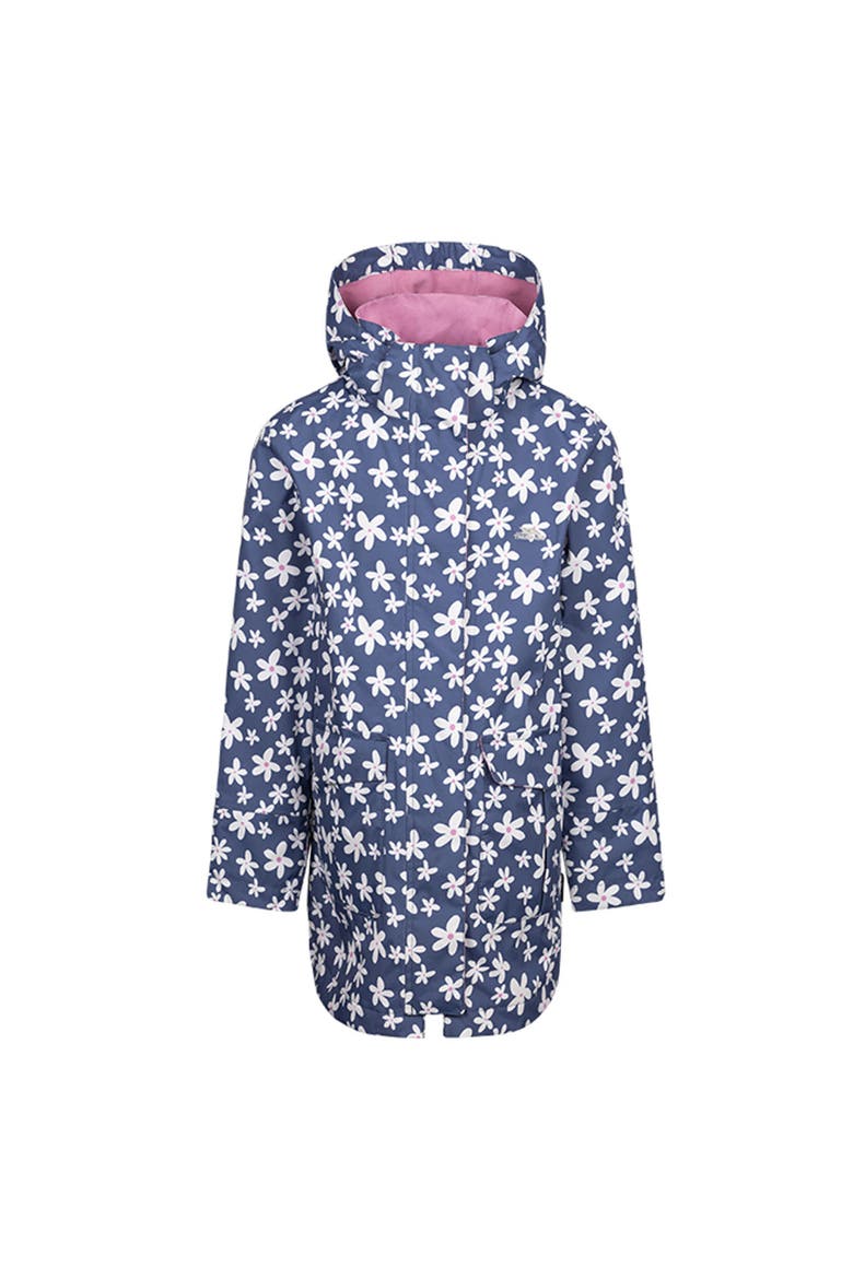 Primdrop Waterproof Hooded Raincoat, Main, color, Blue Tone