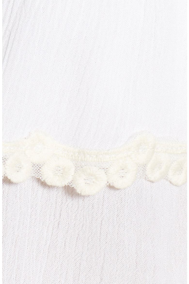 Off the Shoulder Crop Top, Alternate, color, WHITE