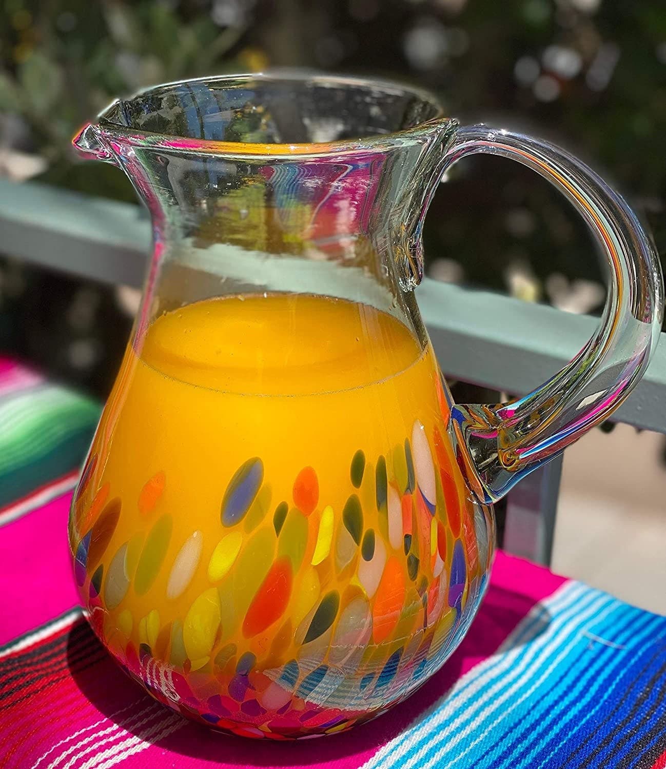 Dos Sueños Confetti Carmen Design Glass Pitcher | Nordstrom
