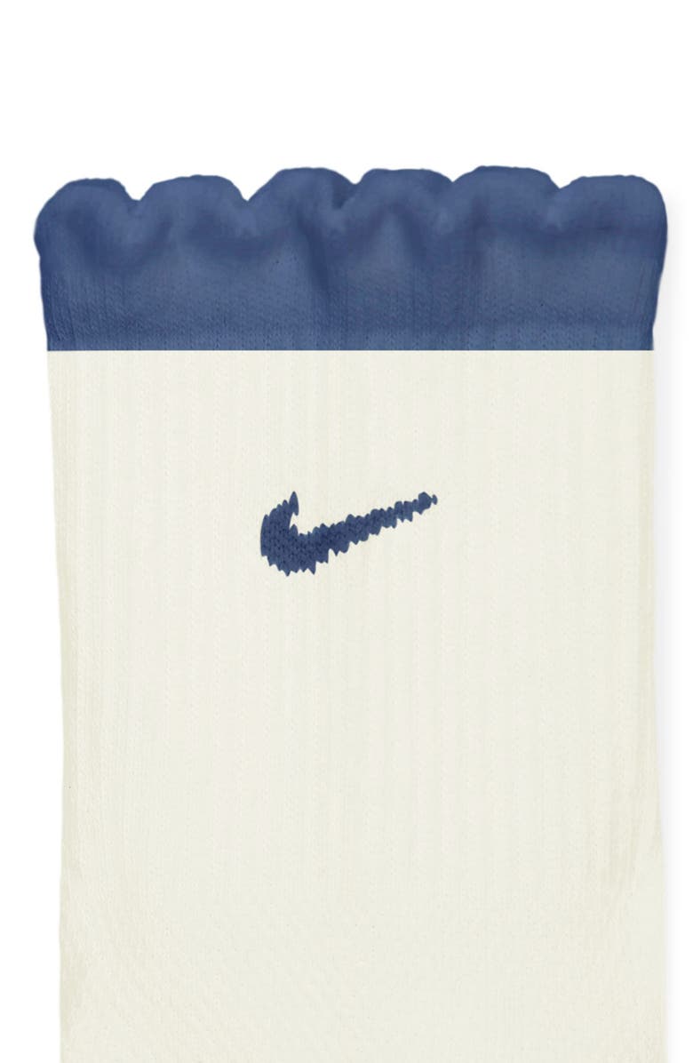 Nike Everyday Elevated Assorted 2-Pack Dri-FIT Cotton Blend Crew Socks, Alternate, color, Ivory Multi