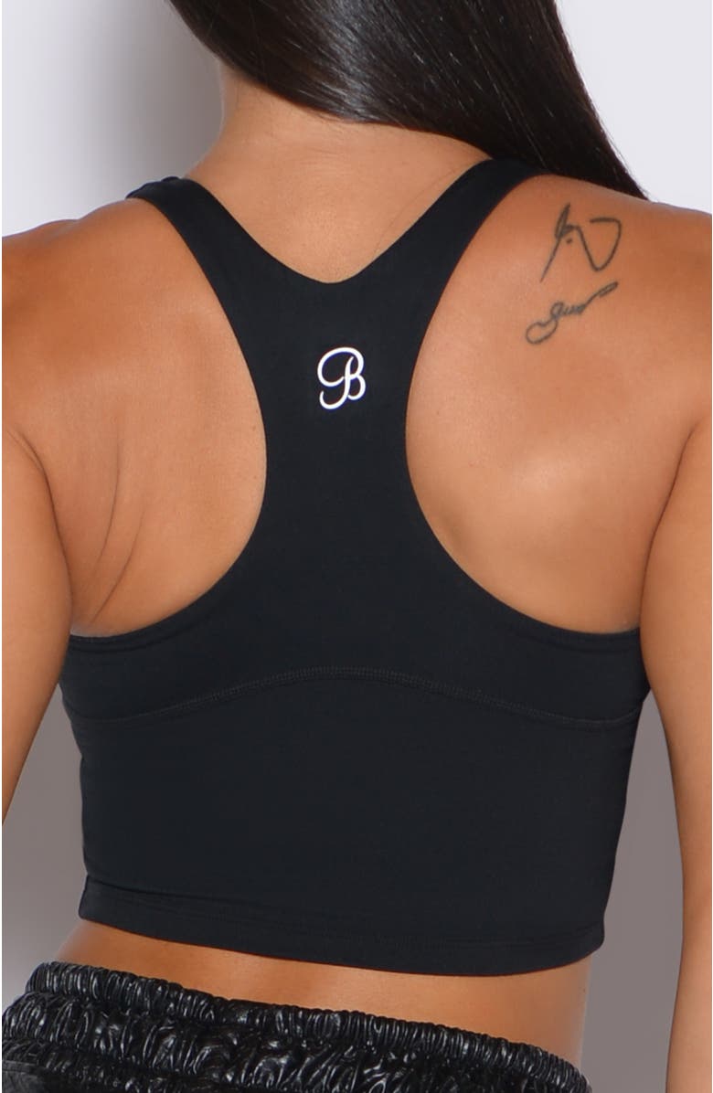 Bombshell Sportswear Sugar Tank Bra, Alternate, color, Black