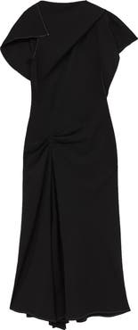 Reiss Saskia Asymmetric Maxi Dress
