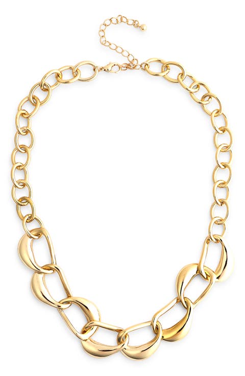 Multi Link Collar Necklace