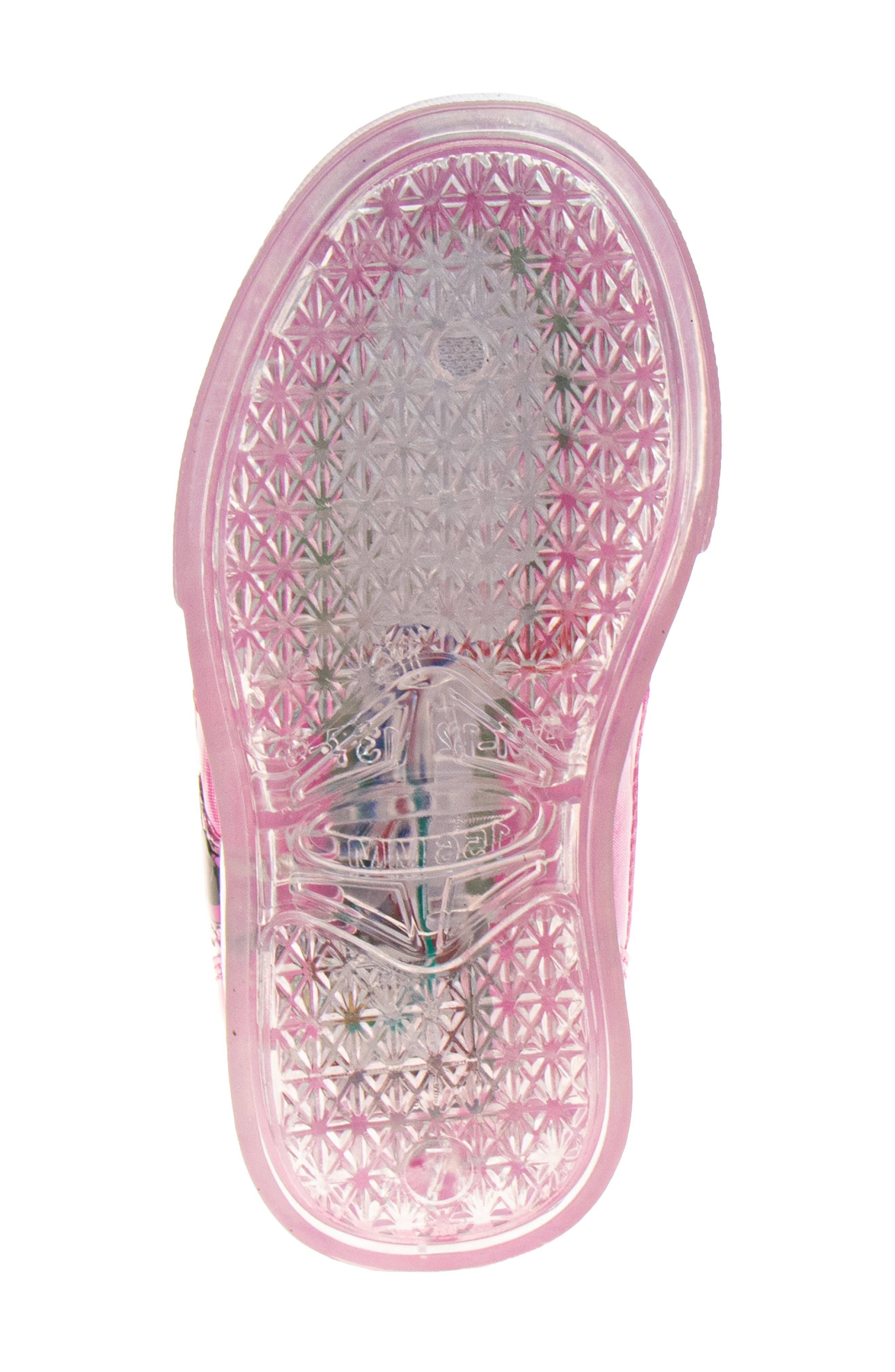 JOSMO x Disney<sup>®</sup> Kids' Minnie Mouse High Top Sneaker, Alternate, color, Pink White