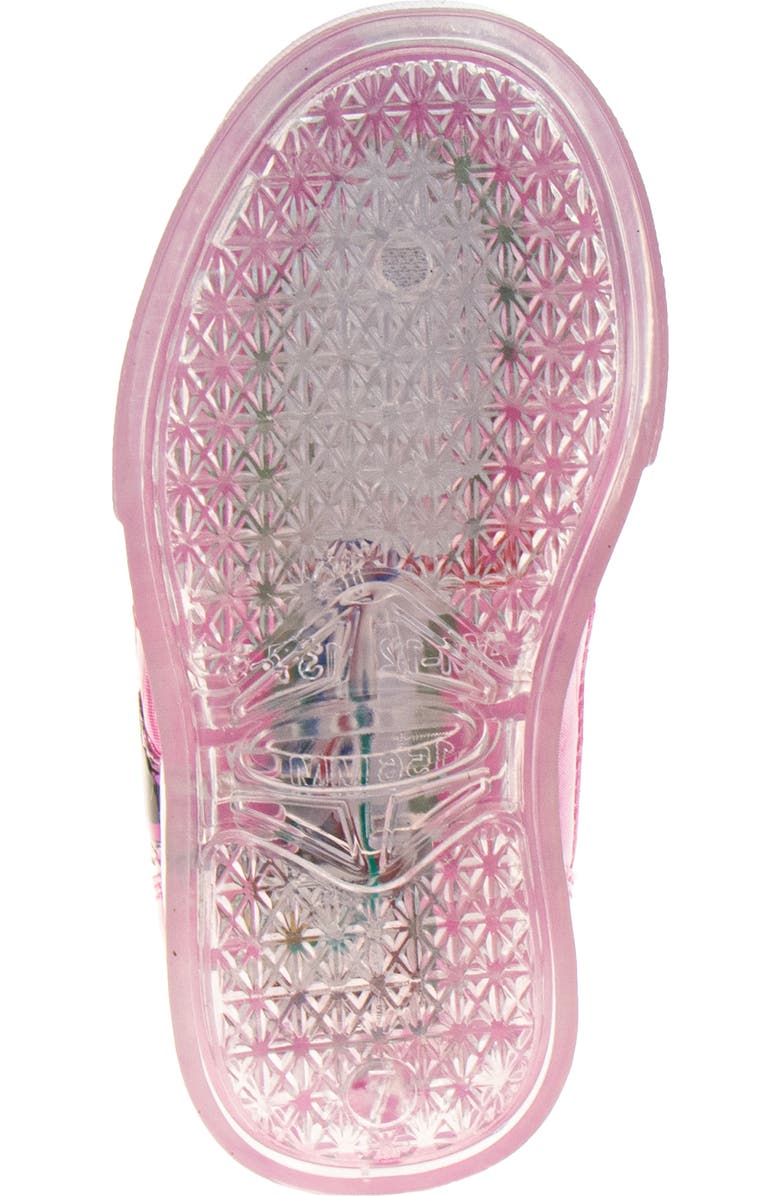 JOSMO x Disney<sup>®</sup> Kids' Minnie Mouse High Top Sneaker, Alternate, color, Pink White