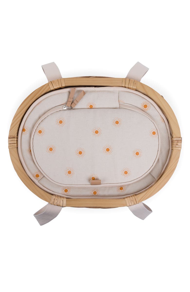 Picnic Time Castaway Insulated Picnic Basket, Alternate, color, White