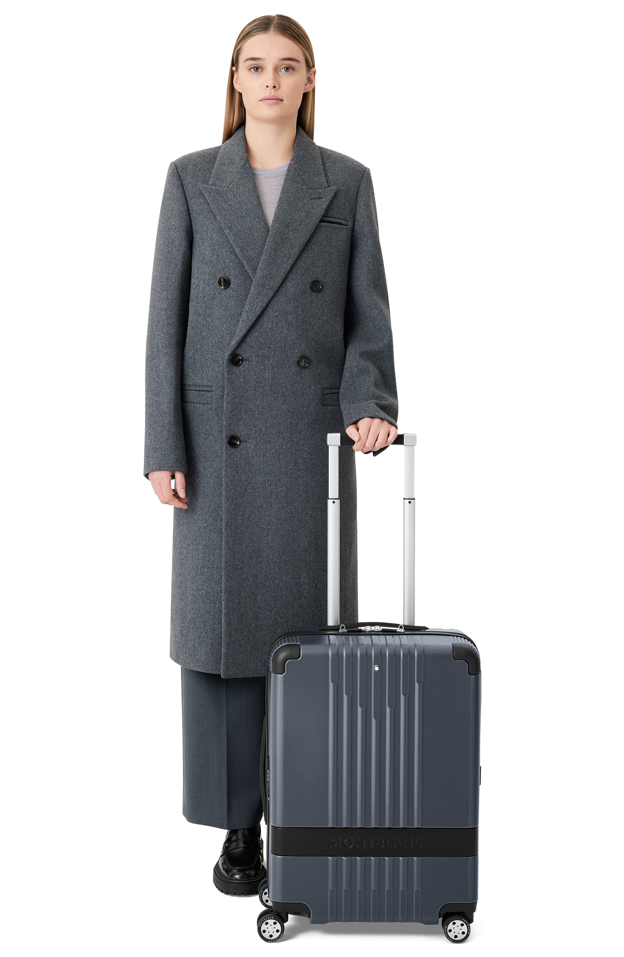 Montblanc MY4810 Cabin Trolley Carry-On Suitcase, Alternate, color, 