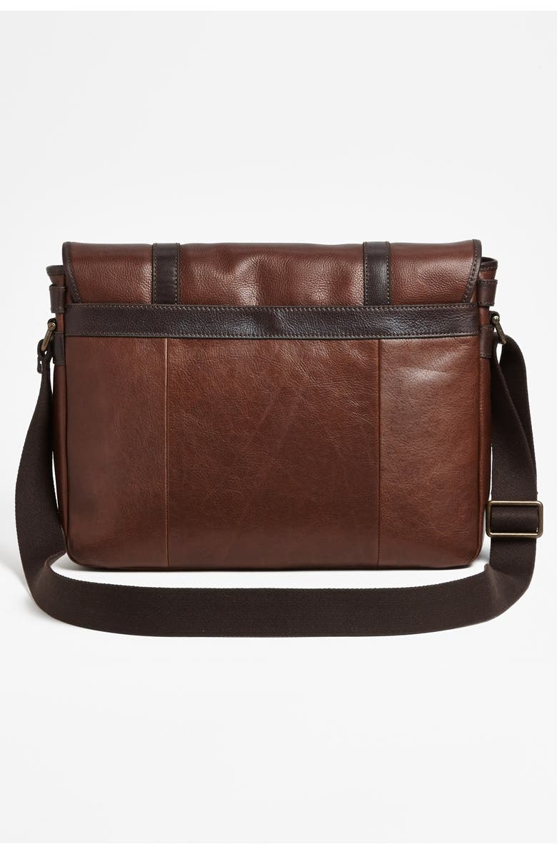 Fossil 'Estate' Leather Messenger Bag, Alternate, color,