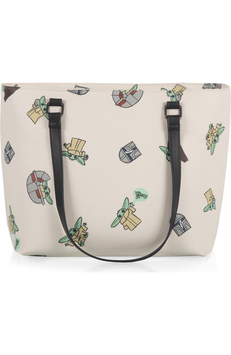 Picnic Time x Star Wars<sup>™</sup> Grogu Uptown Cooler Tote Bag, Main, color,