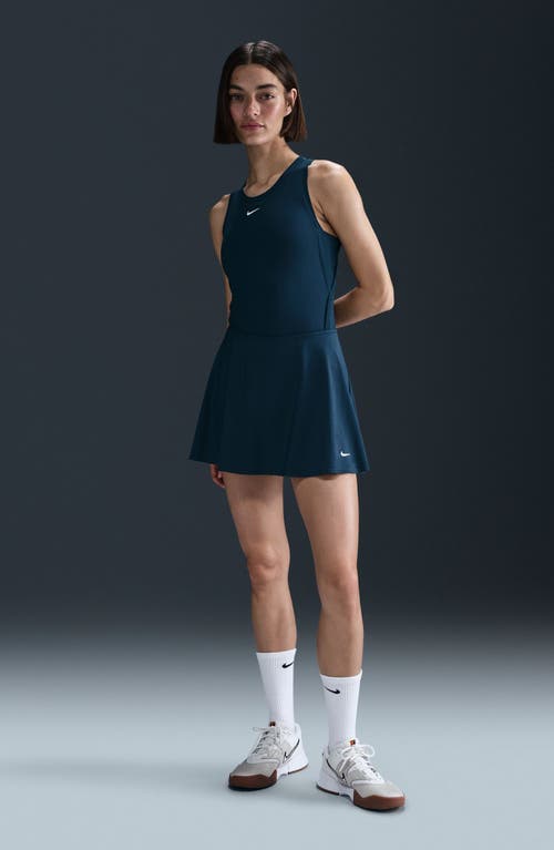 Nike Victory Tennis Skort In Blue