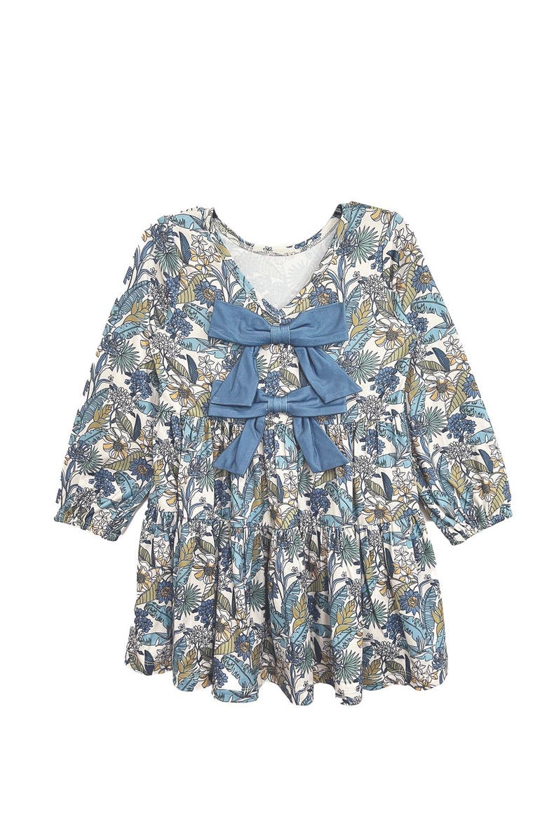 Mabel + Honey Leah Floral Dress, Alternate, color, Blue