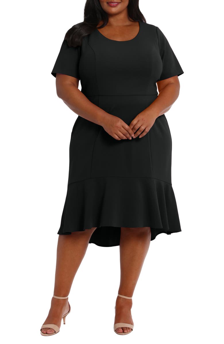 London Times High-Low Sheath Dress, Main, color, 