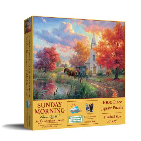 Sunday Morning 1000 piece Jigsaw Puzzle for Adults