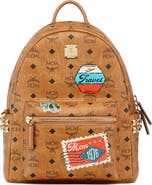 MCM Small Stark Backpack in Visetos (Nordstrom Exclusive)