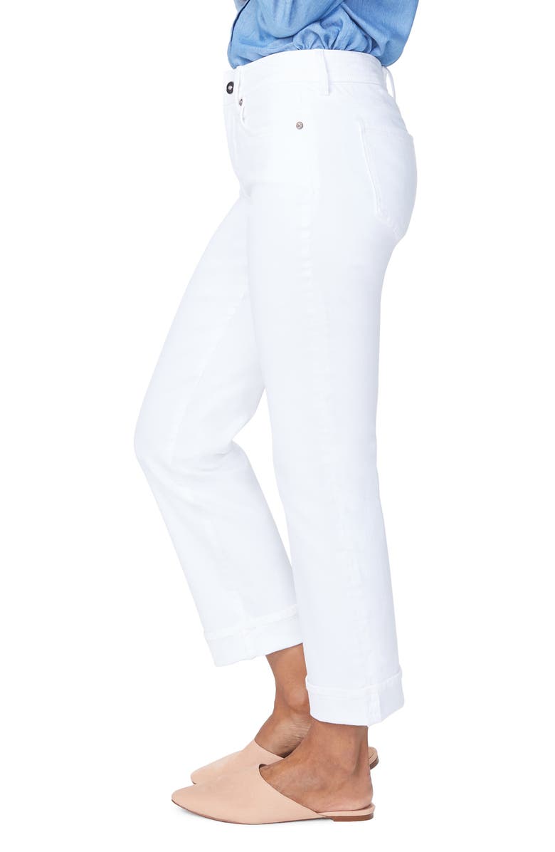 NYDJ Marilyn Cuff Ankle Straight Leg Jeans, Alternate, color,