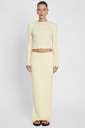 LEAU Everyday Jersey Maxi Skirt