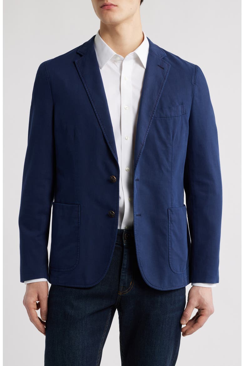Covington Soft Jacket, Main, color, WASHED NAVY