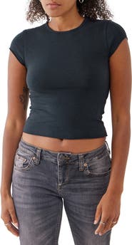 BDG Urban Outfitters Slinky Cap Sleeve T-Shirt