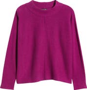 Eileen Fisher Dolman Sleeve Organic Cotton & Recycled Cashmere Sweater