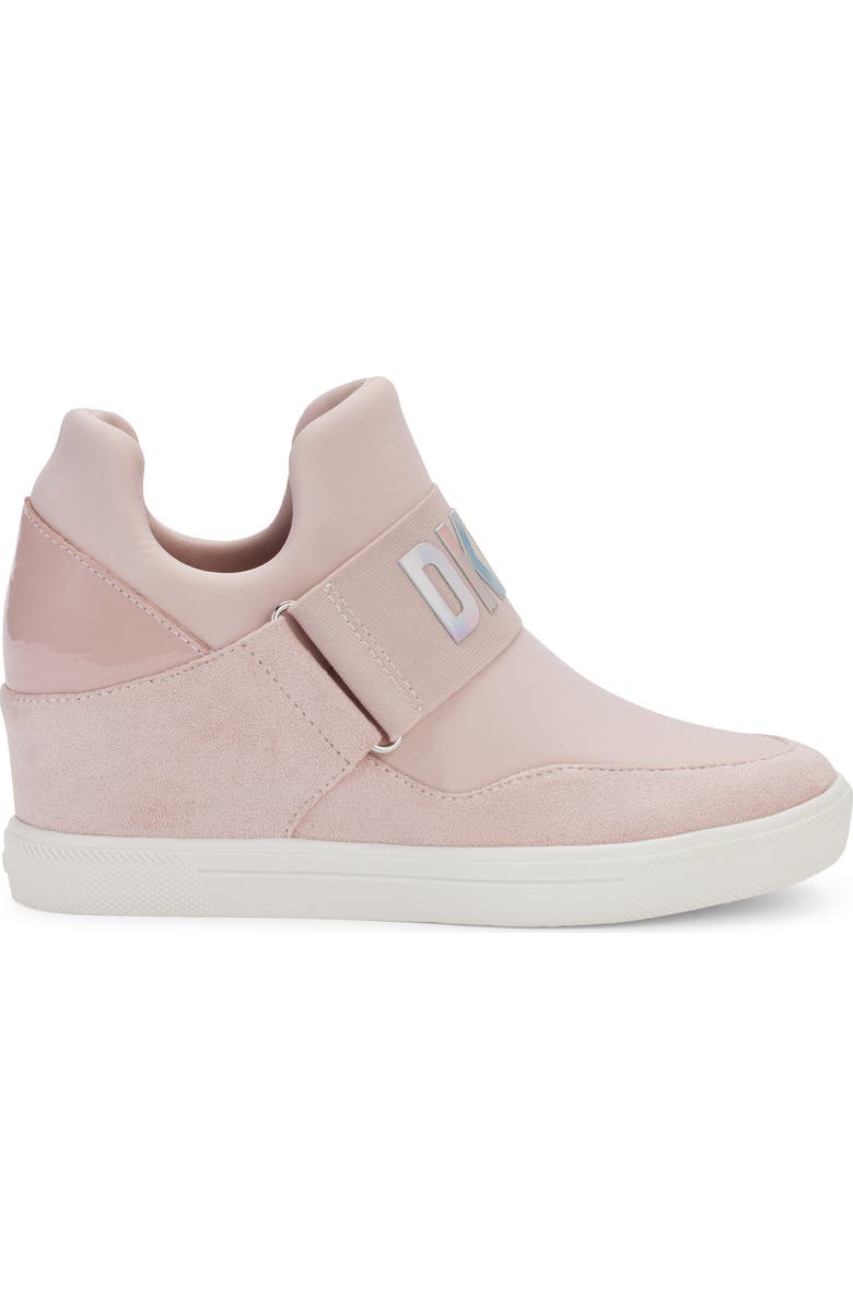 DKNY Cosmos Hidden Wedge Sneaker, Alternate, color,