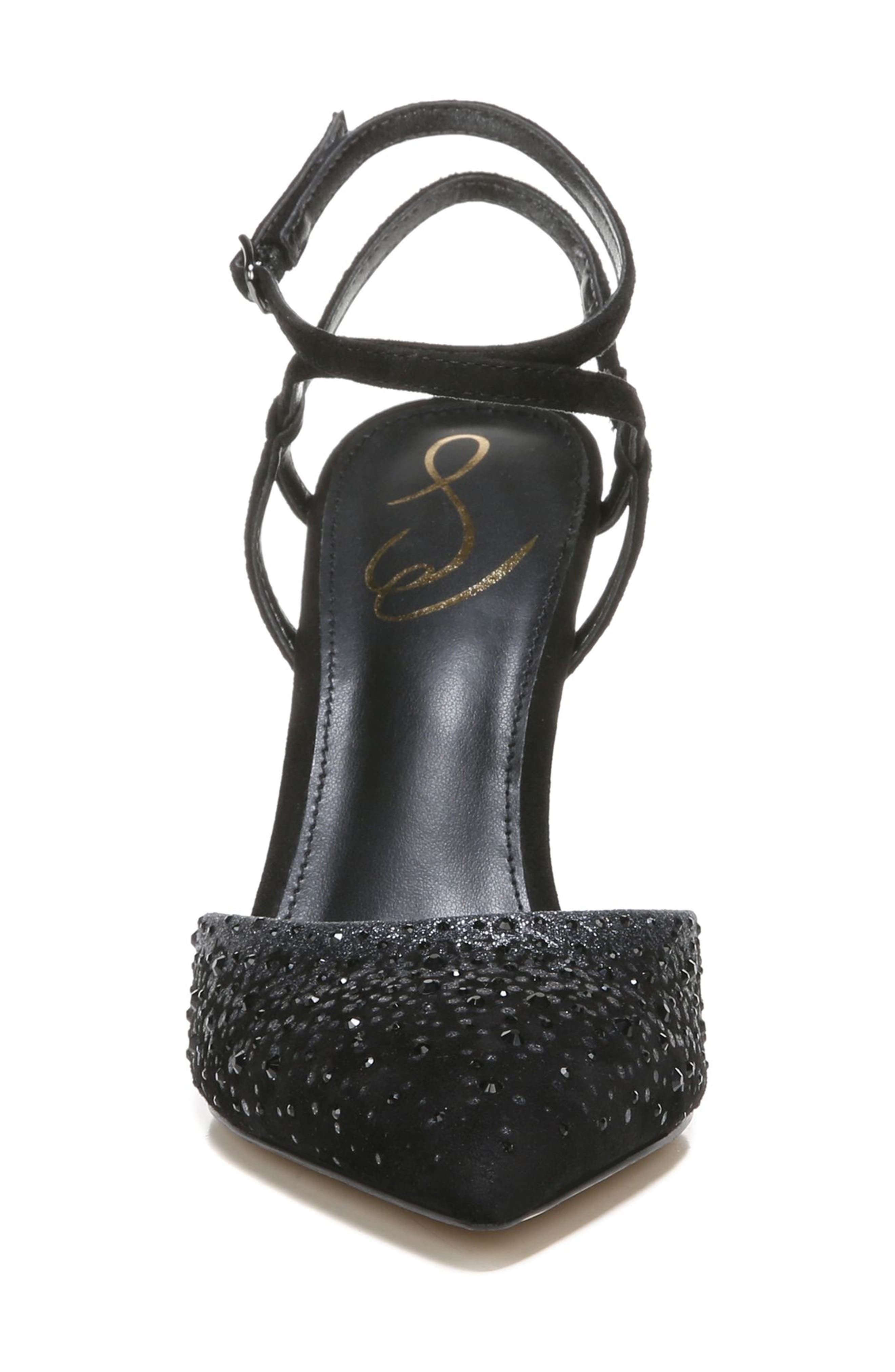 Sam Edelman Hardy Embellished Ankle Strap Pump, Alternate, color, 