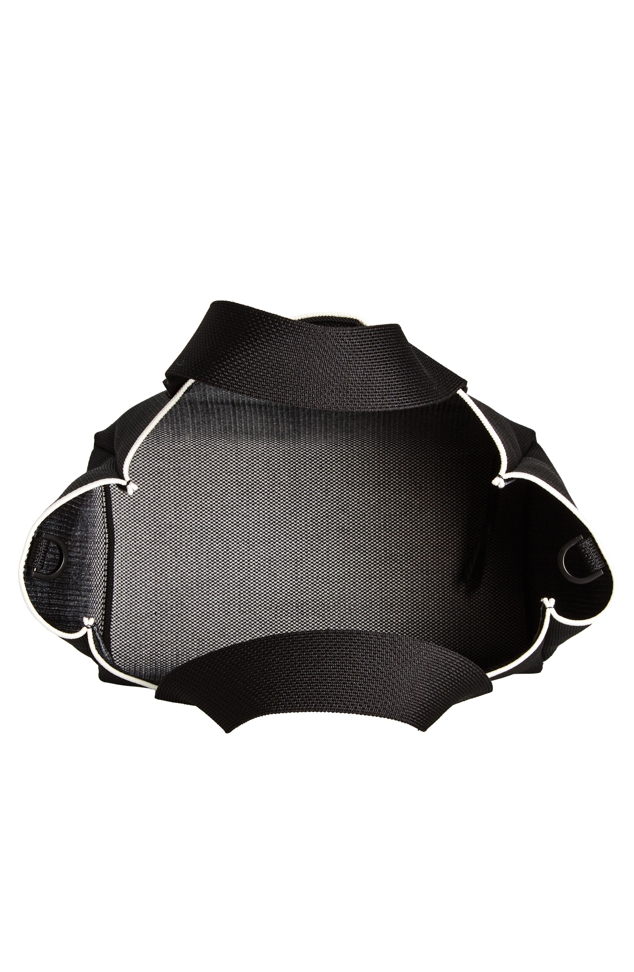 AllSaints Mini Izzy Recycled Polyester Tote, Alternate, color, Black