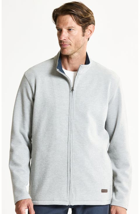 Brawny Rib Knit Full Zip