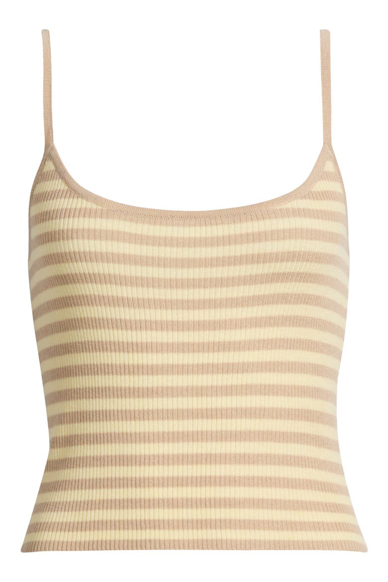 Angelica Stripe Camisole, Main, color, YELLOW MULTI