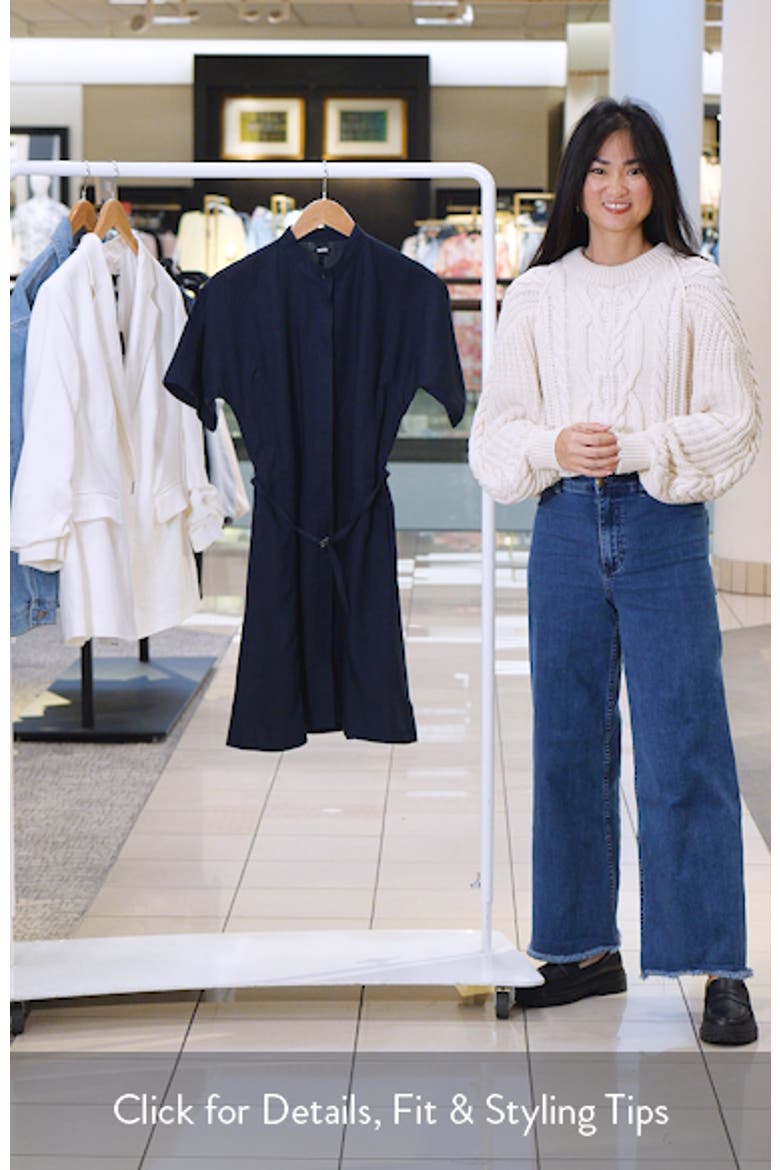 Dalinia Belted Shirtdress video
