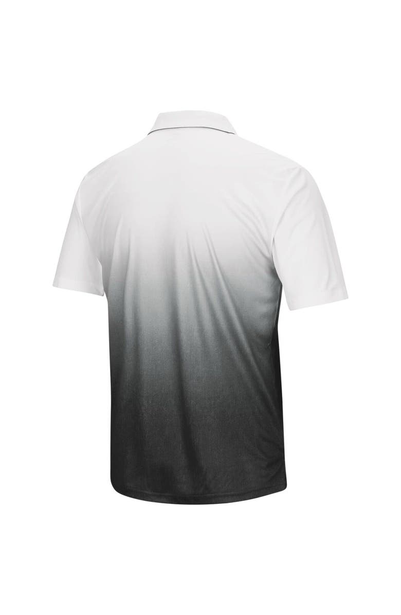 COLOSSEUM Men's Colosseum Heathered Gray Iowa Hawkeyes Magic Team Logo Polo, Alternate, color, 