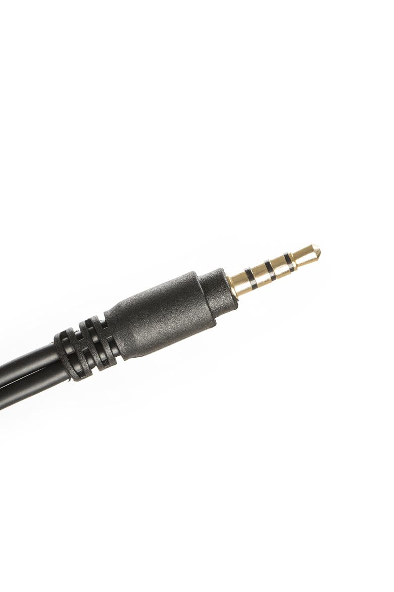 TCB2 XLR (Female) Microphone to TRRS (Male) Smartphone Adapter with Headphone Jack for iPhone & Android, Alternate, color, Black