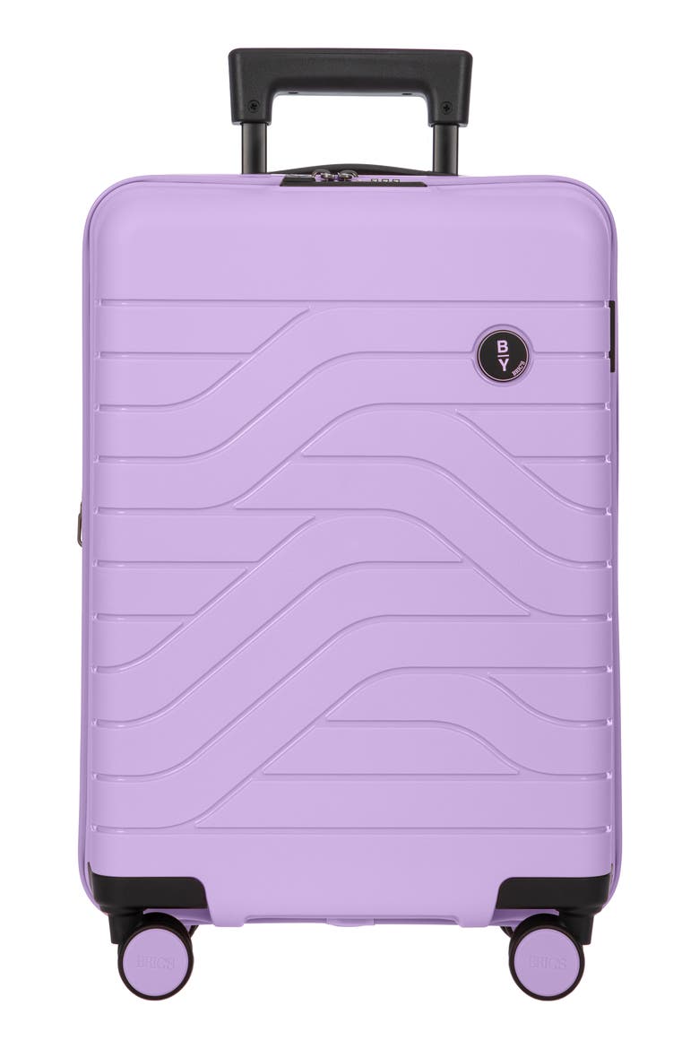 B|Y Ulisse 21-Inch Expandable Spinner Carry-On Suitcase, Main, color, LILAC